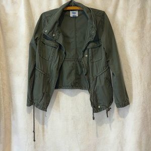 Old navy olive jacket